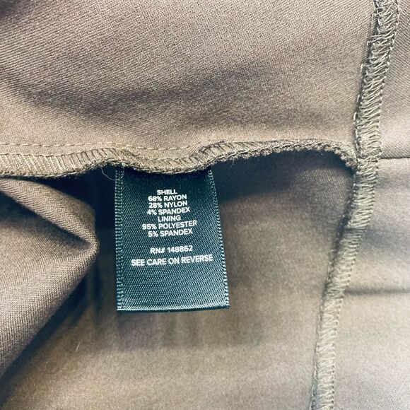 Torrid Studio Luxe Ponte Peplum Blazer Size 6 6X‎ Brown - Picture 4 of 6